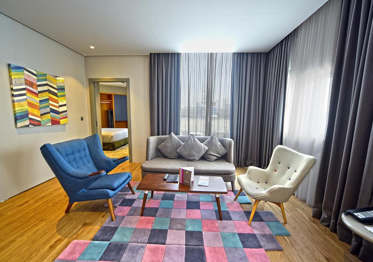 Tweepersoonssuite met Woonkamer