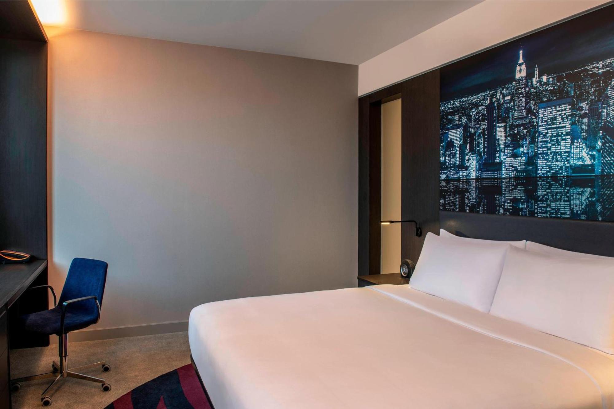 Quarto King Aloft com Vista da Cidade