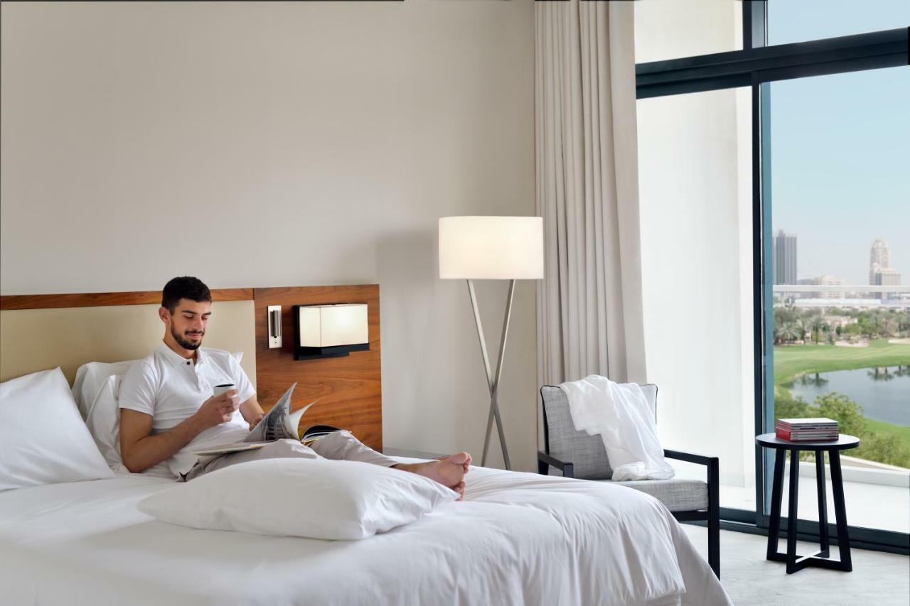 Deluxe Tweepersoonskamer met 2 Aparte Bedden en Uitzicht op de Golfbaan