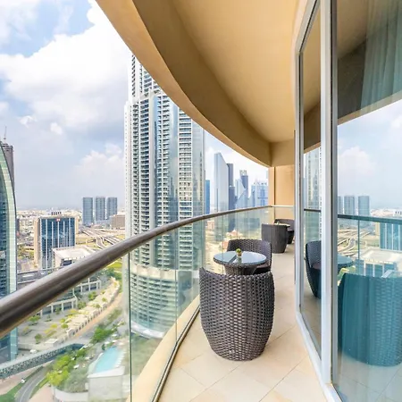 Emaar Residences Fashion Avenue - Former Address Dubai Mall Residences By Qstay- Full Burj Khalfa Fountain View-3