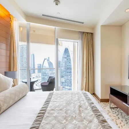 Emaar Residences Fashion Avenue - Former Address Dubai Mall Residences By Qstay- Full Burj Khalfa Fountain View-2